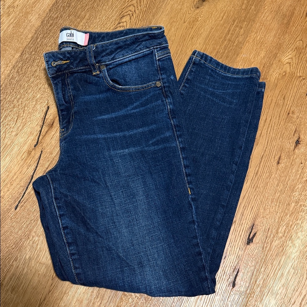 CAbi Women's Dark Blue Skinny Jeans